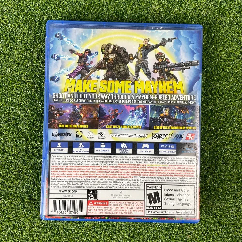 Borderlands 3 Sony Playstation 4 PS4